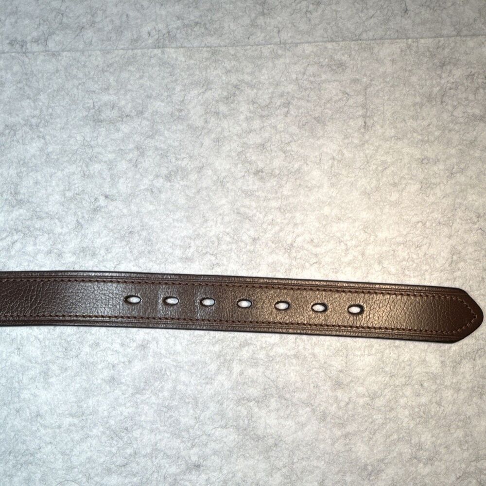 Dickies Men’s Belt Brown Solid Adjustable Buckle Size 38/95 - Picture 6 of 8